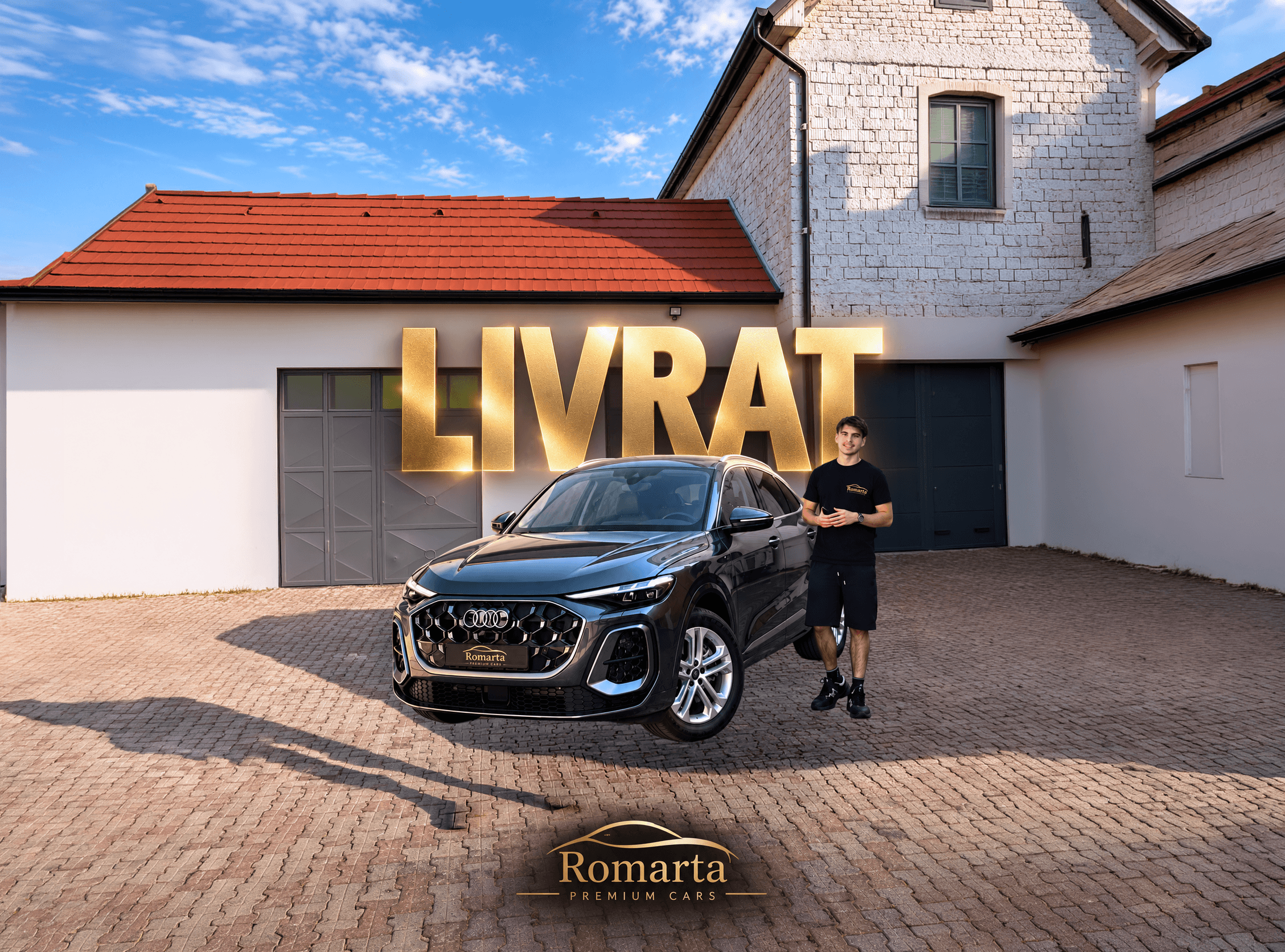 Audi livrat de Romarta Cars